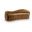 Gustavo 92.5 Inch Velvet Upholstered Sofa In Saddle and Natural