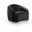 Gustavo Velvet Upholstered Chair In Black and Natural