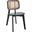 Habitat Wood Dining Side Chair In Black