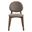 Hadasa Side Chair Set of 2 In Walnut and Light Brown