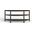 Hadleigh Demilune Sofa Table In Coffee Bean