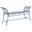 Hadley Bench in Antique Blue