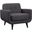 Hailey Charcoal Chair