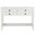 Haines 4Drw Console Table in White