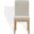 Halcy Boucle Dining Chair In Cream and Natural