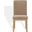 Halcy Boucle Dining Chair In Oatmeal and Natural