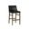 Halden Barstool In Bravo Black