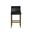 Halden Barstool In Bravo Black