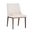 Halden Dining Chair Set of 2 In Beige Linen