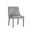 Halden Dining Chair Set of 2 In Bravo Metal
