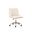 Halden Office Chair In Beige Linen
