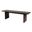 Halmstad Wood Dining Bench In Brown