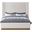 Halton Boucle Fabric King Bed In Cream
