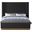 Halton Boucle Fabric Queen Bed In Black