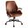 Hamilton Cocoa Leather Executive Office Chair