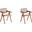 Hamlet Dining Arm Chair In Nature Cane Set of 2