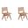 Hamlet Dining Chair In Nature Cane Set of 2