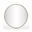 Hammer Iron Mirror In Gold