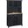 Hampton Buffet with Hutch In Black and Natural