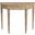 Hampton Demilune Console Table In Antique Beige