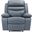 Hancock Reclining Chair In Blue
