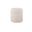 Handwoven Chronos Waffle Cream Storage Ottoman In Ivory