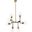 Hanson 8 Lights Pendant In Black With Brass With Clear Shade