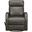 Harlee Swivel Glider Recliner In Gray