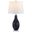 Harlem Ceramic Table Lamp in Navy