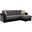 Harmony Upholstered Convertible Chaise Lounge with Storage In Gray HAR-GY-PU-CL