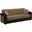 Harmony Upholstered Convertible Sofabed with Storage In Brown HAR-BN-PU-SB