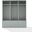 Harper 3-Piece Hall Tree Entryway Set In Gray