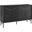 Harper Chevron Sideboard In Black