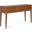 Harper Solid Hardwood Console Sofa Table In Teak Brown