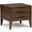 Harper Solid Hardwood End Table In Walnut Brown