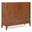 Harper Solid Hardwood Medium Storage Cabinet In Teak Brown