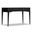 Harper Solid Hardwood Small Desk In Black