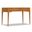 Harper Solid Hardwood Small Desk In Light Golden Brown