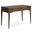 Harper Solid Hardwood Small Desk In Walnut Brown
