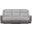 Harriette Double Reclining Sofa In Gray