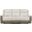 Harriette Double Reclining Sofa In Cream