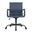 Harris Leather Office Chair In Blue and Black