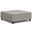 Harrison Large Square Coffee Table Storage Ottoman In Cloud Grey