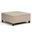 Harrison Vegan Faux Leather Coffee Table Storage Ottoman In Satin Cream