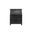 Hartford Wood Drop-Lid Secretary Desk In Two Toned Black
