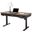 Hartford Wood Electric Sit and Stand Desk In Two Toned Black