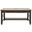 Hartford Wood Writing Desk In Two Toned Black