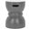 Haruki Dark Grey Concrete Accent Table