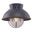 Harwich 10 Inch Outdoor Flush Mount Ceiling Light In Textured Gray