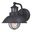 Harwich Motion Sensor Dusk to Dawn Outdoor 11 Inch Wall Light In Textured Black